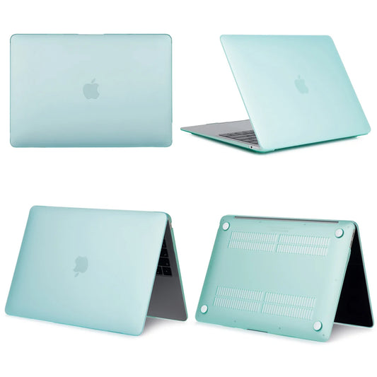 Matte Green - MacBook Case (Keyboard Cover + Screen Protector Included)