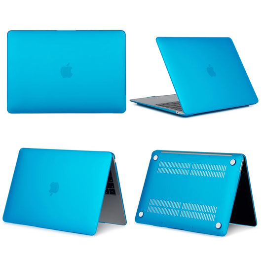 Matte Sky Blue - MacBook Case (Keyboard Cover + Screen Protector Included)