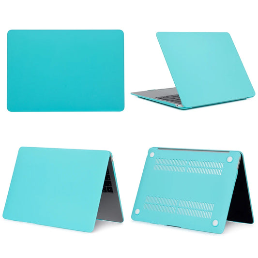 Matte Teal - MacBook Case (Keyboard Cover + Screen Protector Included)