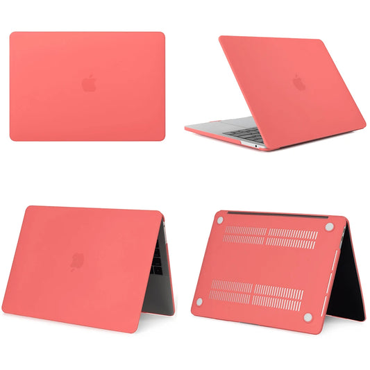 Matte Pink - MacBook Case (Keyboard Cover + Screen Protector Included)